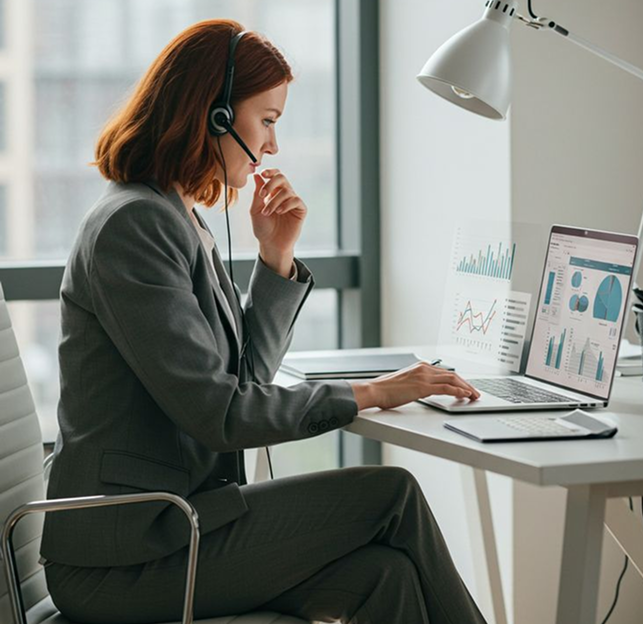 Professional at work